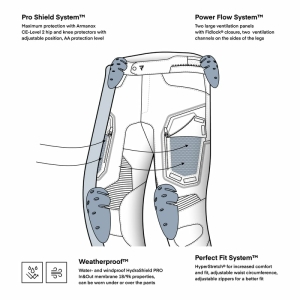 Pantaloni Rebelhorn Borg II
