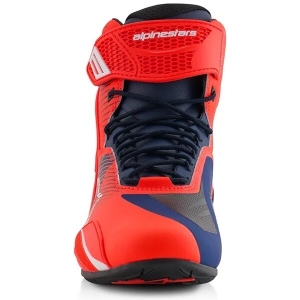 Ghete moto sport/touring ALPINESTARS FASTER-4 MM93 39 Rosu fluo/Rosu/Negru, 12