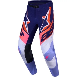 Pantaloni cross-enduro ALPINESTARS SUPERTECH DYNA 2027 30 Alb/Albastru/Mov, 16