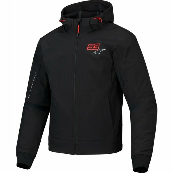 Hanorac de protectie ALPINESTARS MM93 RADIUM TECH 3XL Negru/Rosu, 2