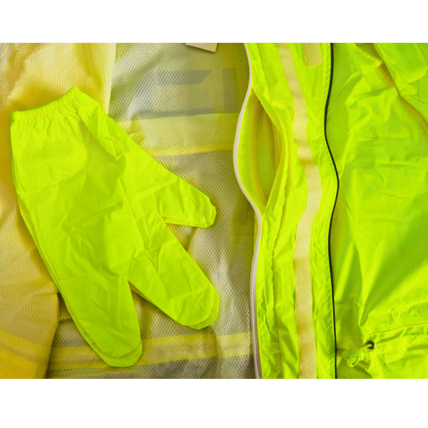 Combinezon Ploaie K-Out 3 Galben/Negru, 10