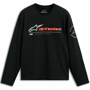 Tricou cu maneca lunga ALPINESTARS MANDATORY CSF LS TEE Negru S