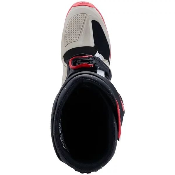 Cizme cross-enduro ALPINESTARS TECH 7 ENDURO 2026 40.5 Rosu fluo/Negru, 42