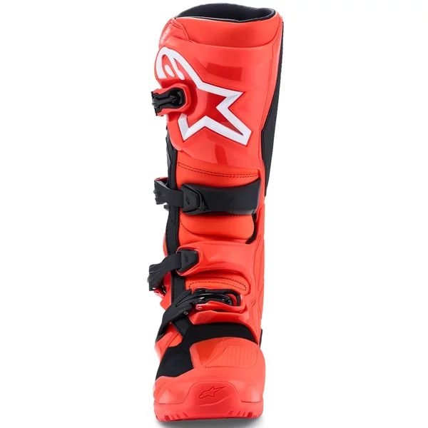 Cizme cross-enduro ALPINESTARS TECH 7 ENDURO 2026 40.5 Rosu fluo/Negru, 62