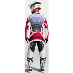 Pantaloni cross-enduro ALPINESTARS TECHSTAR MAVEN 2027 30 Alb/Albastru/Verde, 7