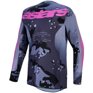 Tricou cross-enduro ALPINESTARS RACER LONE 2027 S Camuflaj/Negru, 4