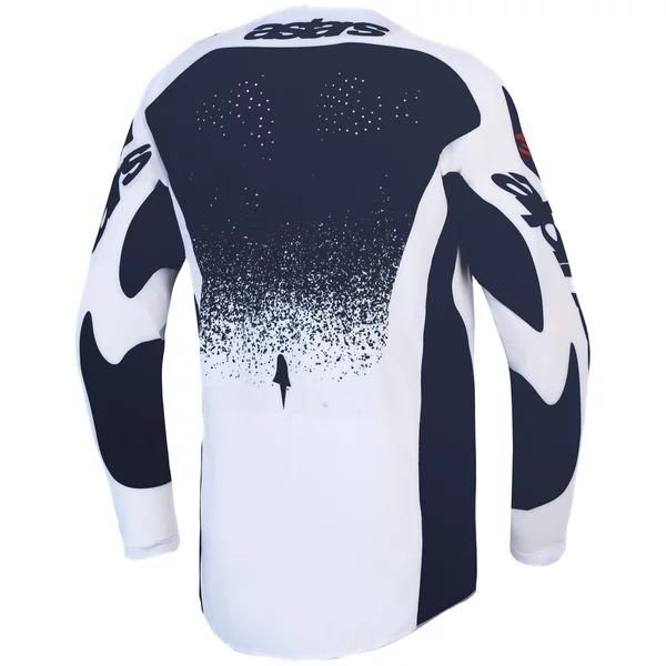 Tricou cross-enduro ALPINESTARS TECHSTAR SWAN 2027 S Alb/Negru, 5