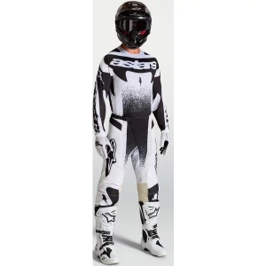 Tricou cross-enduro ALPINESTARS TECHSTAR SWAN 2027 S Alb/Negru, 6