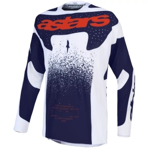 Tricou cross-enduro ALPINESTARS TECHSTAR SWAN 2027 S Alb/Negru, 9