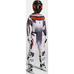 Tricou cross-enduro ALPINESTARS TECHSTAR SWAN 2027 S Alb/Negru, 13
