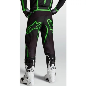 Pantaloni cross-enduro ALPINESTARS FLUID APEX V2 2027 30 Negru/Verde fluo, 9