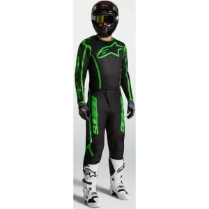 Pantaloni cross-enduro ALPINESTARS FLUID APEX V2 2027 30 Negru/Verde fluo, 11