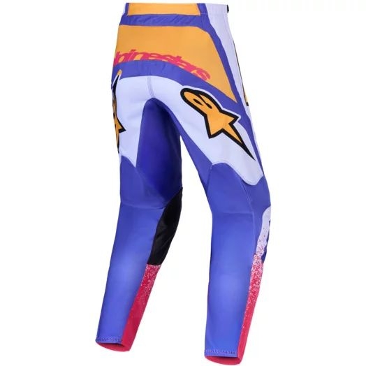 Pantaloni cross-enduro ALPINESTARS FLUID DRAG 2027 30 Negru/Alb/Albastru, 18