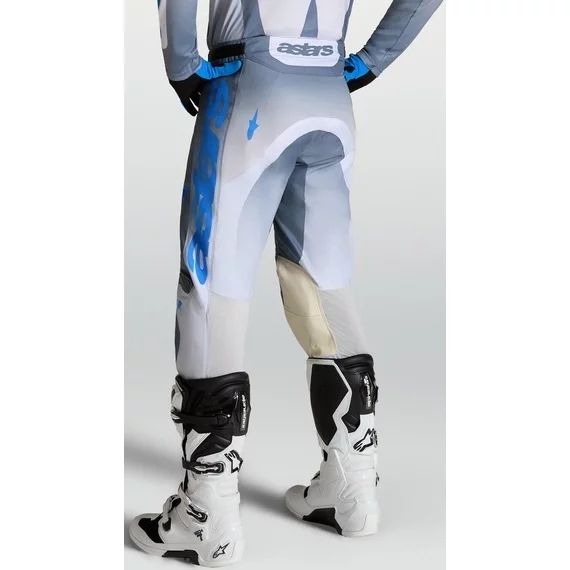 Pantaloni cross-enduro ALPINESTARS FLUID DRAG 2027 30 Negru/Alb/Albastru, 19