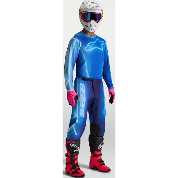 Tricou cross-enduro ALPINESTARS FLUID KEPLER 2027 S Roz/Portocaliu, 5