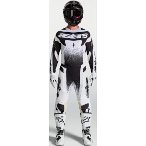 Pantaloni cross-enduro ALPINESTARS TECHSTAR SWAN 2027 Alb/Negru 30, 9