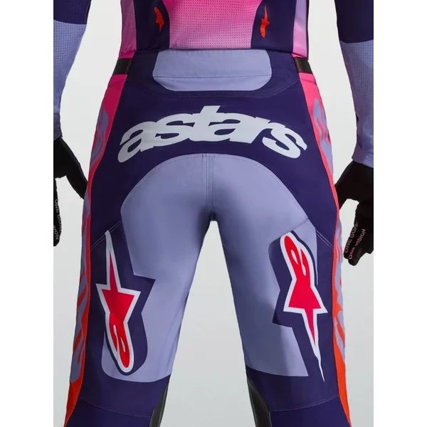 Pantaloni cross-enduro ALPINESTARS RACER AIR HUNT 2027 30 Violet/Mov/Roz fluo, 7