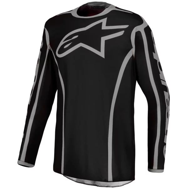 Tricou cross-enduro ALPINESTARS FLUID APEX V2 2027 S Negru/Verde fluo, 7