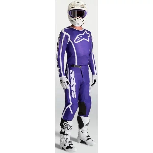 Tricou cross-enduro ALPINESTARS FLUID APEX V2 2027 S Negru/Verde fluo, 13