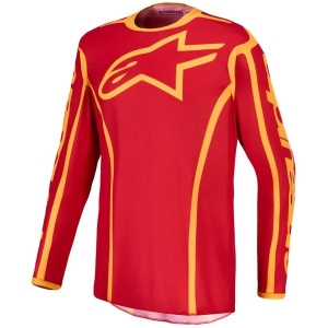 Tricou cross-enduro ALPINESTARS FLUID APEX V2 2027 S Negru/Verde fluo, 9