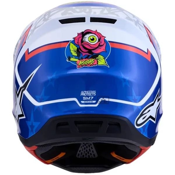 Casca cross-enduro ALPINESTARS S-M7 BLASTER ECE06, 6