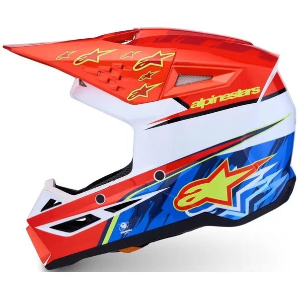 Casca cross-enduro de copii ALPINESTARS S-M3 YOUTH FALCON ECE06, 10