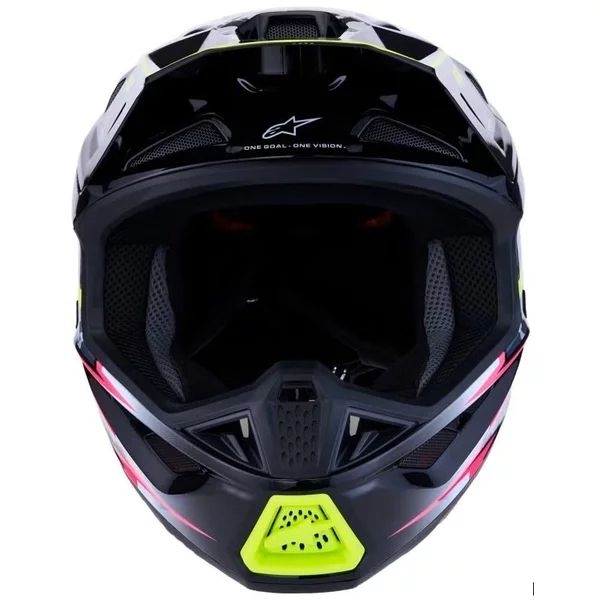 Casca cross-enduro ALPINESTARS S-M7 BLASTER ECE06 S Negru/Gri/Galben fluo, 3