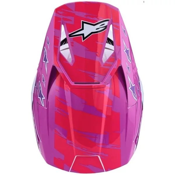 Casca cross-enduro ALPINESTARS S-M3 FALCON ECE06 L Alb/Negru/Roz, 17