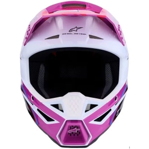 Casca cross-enduro ALPINESTARS S-M3 FALCON ECE06 L Alb/Negru/Roz, 5