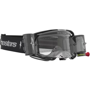 Ochelari cross-enduro ALPINESTARS VISION 8 AMBER ROLL OFF GOGGLES Negru/Argintiu, 7