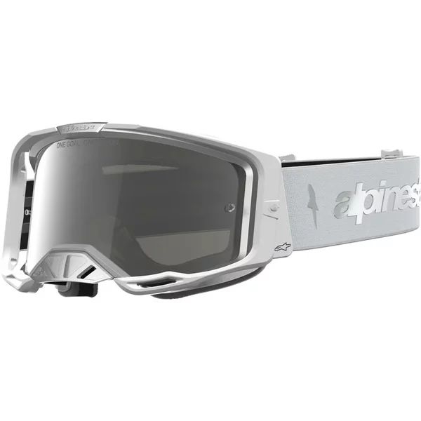 Ochelari cross-enduro ALPINESTARS VISION 8 AMBER MIRROR GOGGLES Negru/Argintiu, 9
