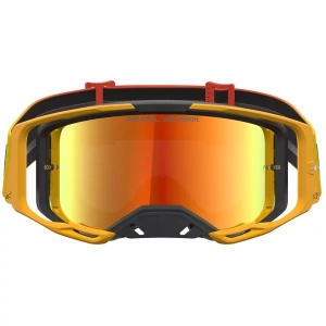 Ochelari cross-enduro ALPINESTARS VISION 8 AMBER MIRROR GOGGLES Negru/Argintiu, 12