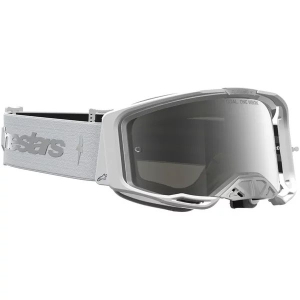 Ochelari cross-enduro ALPINESTARS VISION 8 AMBER MIRROR GOGGLES Negru/Argintiu, 13