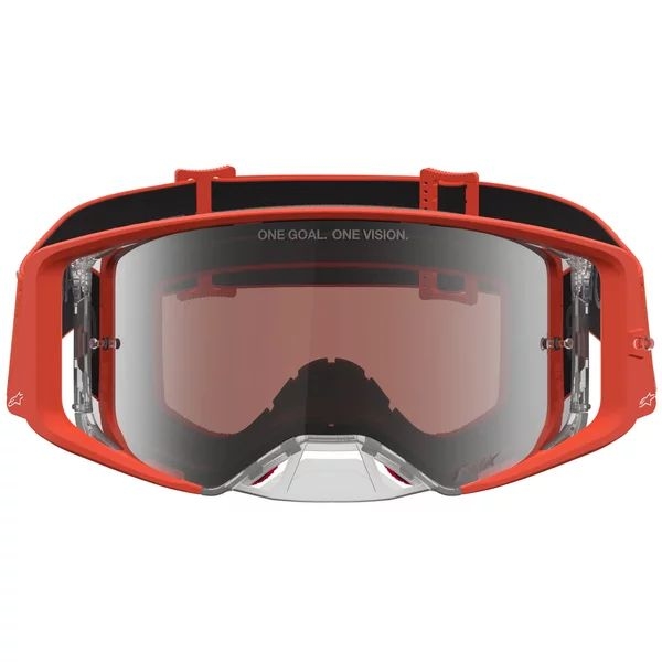 Ochelari cross-enduro ALPINESTARS SUPERTECH VESTA COLOR GOGGLES Negru mat/Argintiu, 20