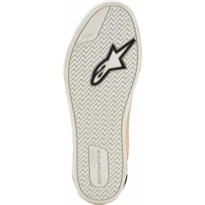 Ghete moto ALPINESTARS RIDE-63 CANVAS 41 Alb/Negru/Carouri, 22