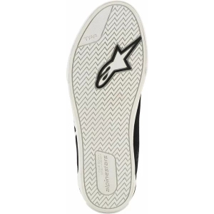 Ghete moto ALPINESTARS RIDE-63 CANVAS 41 Alb/Negru/Carouri, 31