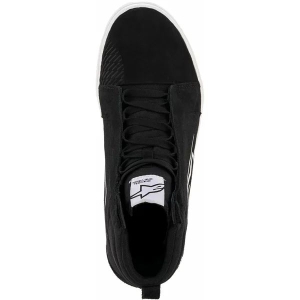 Ghete moto ALPINESTARS RIDE-63 CANVAS 41 Alb/Negru/Carouri, 42