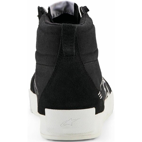 Ghete moto ALPINESTARS RIDE-63 CANVAS Negru/Alb 44, 9