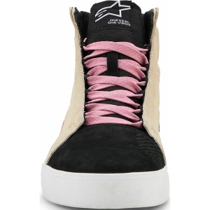 Ghete moto ALPINESTARS RIDE-63 CANVAS 45 Bej/Negru, 13