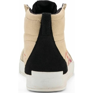 Ghete moto ALPINESTARS RIDE-63 CANVAS 45 Bej/Negru, 17