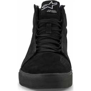 Ghete moto ALPINESTARS RIDE-63 LEATHER Negru/Alb 41, 9