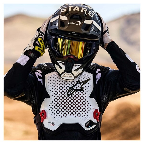 Vesta airbag ALPINESTARS TECH-AIR® MX Alb/Negru XXL, 10