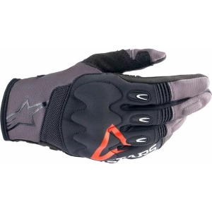 Manusi enduro ALPINESTARS TECHDURA S Negru/Alb, 14