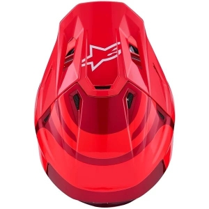 Casca cross-enduro ALPINESTARS SUPERTECH S-M7 CORE ECE06 S Alb/Albastru/Rosu, 26