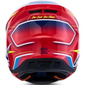 Casca cross-enduro ALPINESTARS SUPERTECH S-M7 CAST ECE06 S Rosu/Galben fluo/Albastru, 21