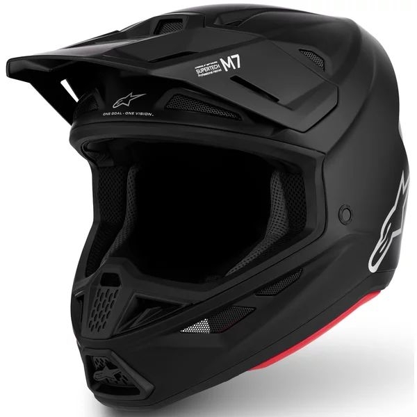 Casca cross-enduro ALPINESTARS SUPERTECH S-M7 SOLID ECE06 XS Negru mat, 8
