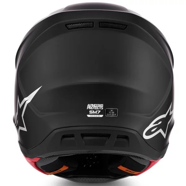Casca cross-enduro ALPINESTARS SUPERTECH S-M7 SOLID ECE06 XS Negru mat, 15