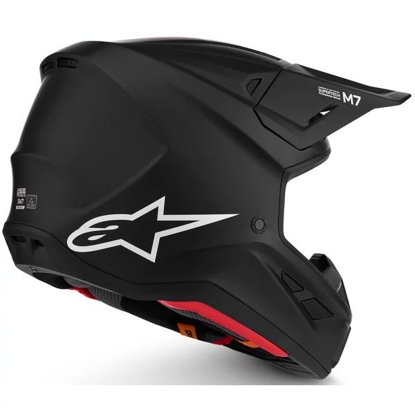Casca cross-enduro ALPINESTARS SUPERTECH S-M7 SOLID ECE06 XS Negru mat, 31