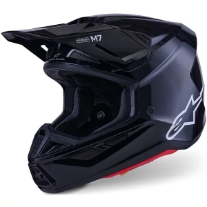 Casca cross-enduro ALPINESTARS SUPERTECH S-M7 SOLID ECE06 L Negru mat, 6