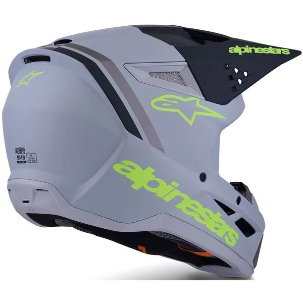 Casca cross-enduro ALPINESTARS S-M3 RADIUM ECE06 XS Rosu/Alb, 46